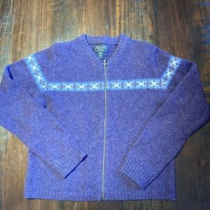 Vintage Shetland/Fair Isle sweater size medium